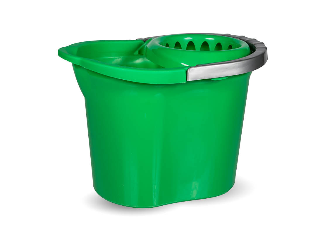 Oval bucket 11 lt. with wringer
