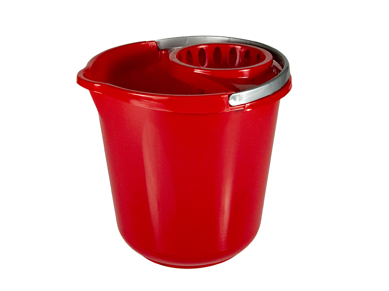 Round bucket 10 lt. with wringer