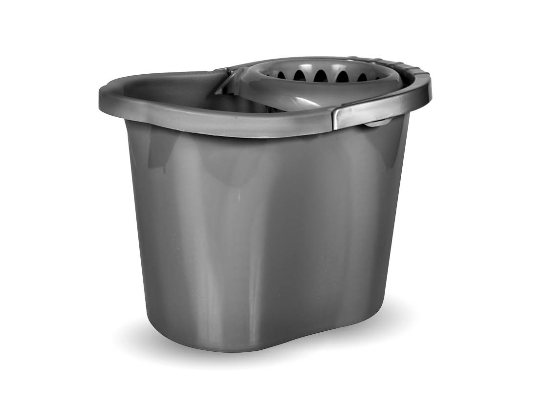 Oval bucket 13 lt. with wringer