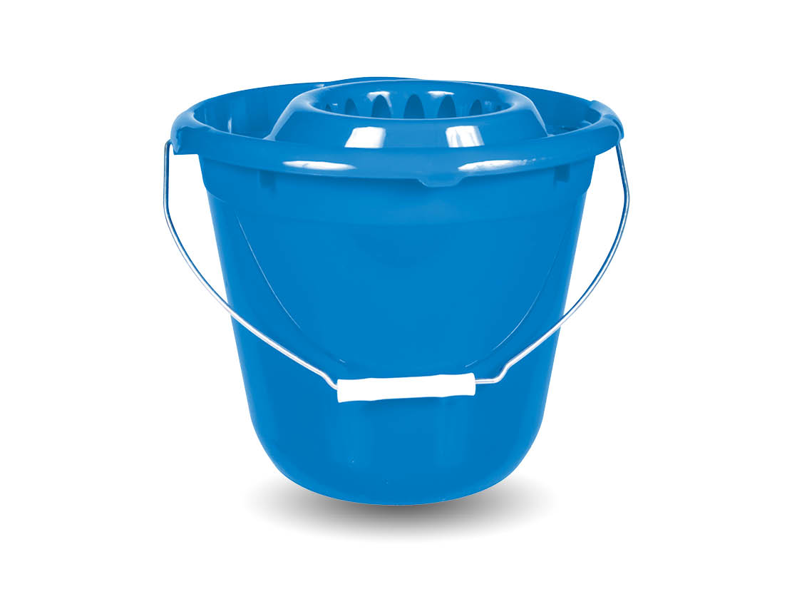 Round bucket 12 lt. with wringer