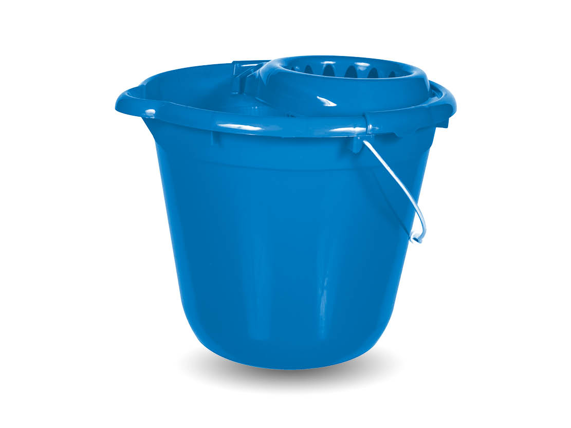 Round bucket 12 lt. with wringer